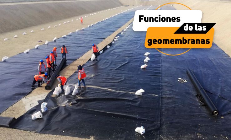 Geomembranas: ¿Qué funciones cumplen en la ingeniería?