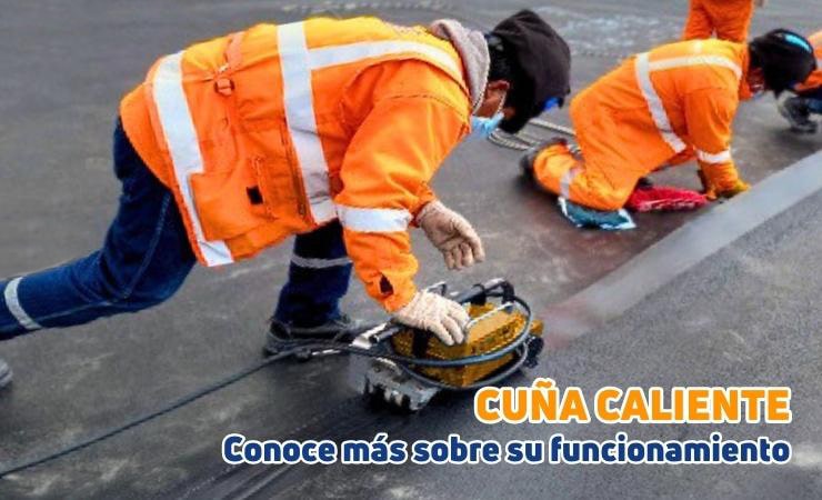 Conoce el funcionamiento de una soldadora de cuña caliente para geomembranas