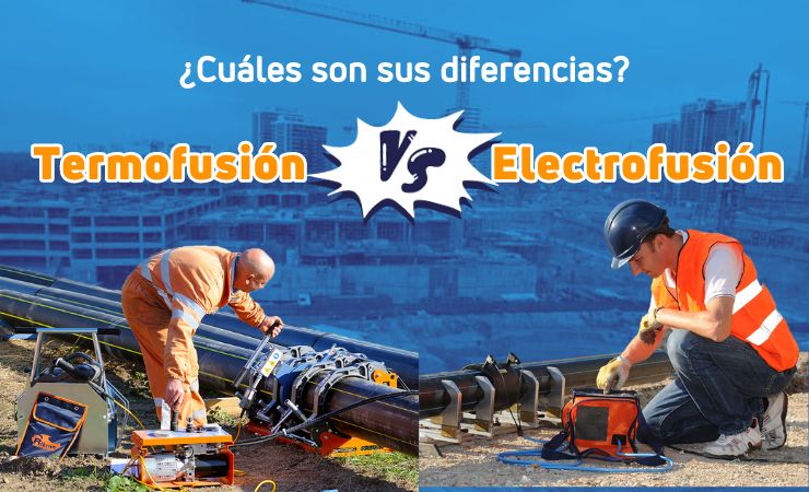 ¿Cuáles son las diferencias entre la termofusión y la electrofusión?
