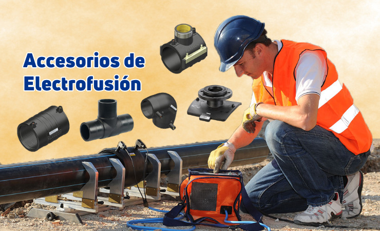 ¿Qué tipos de accesorios de electrofusión existen?