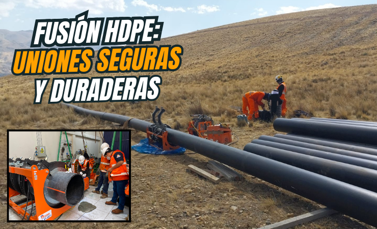 Guía definitiva para la fusión de HDPE: uniones herméticas y duraderas con Orange Industries