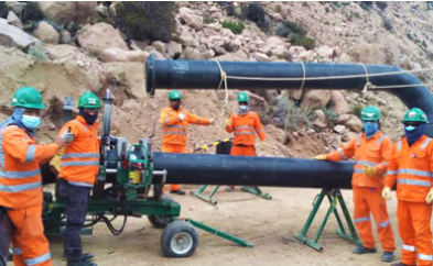 instalacion tuberias HDPE